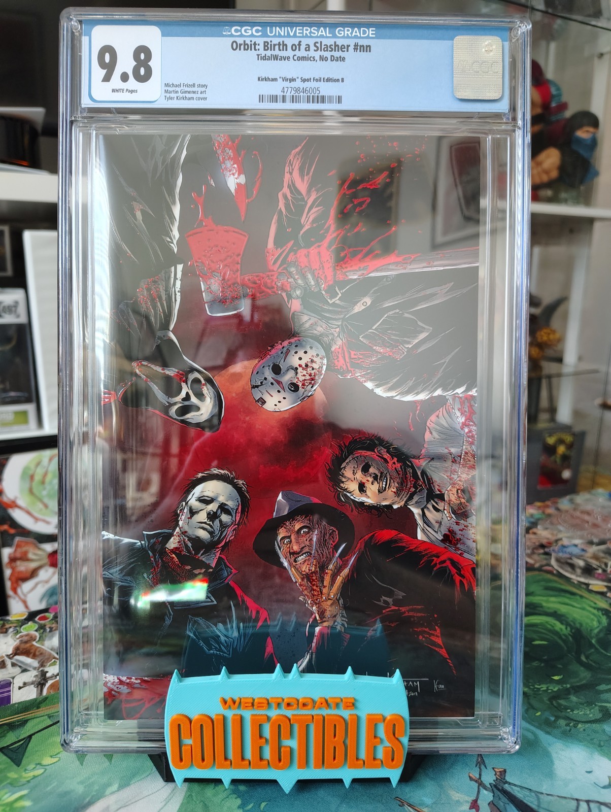 Birth of a Slasher CGC 9.8 Kirkham The Boys Homage Spot Foil NYCC 2025 LTD 25