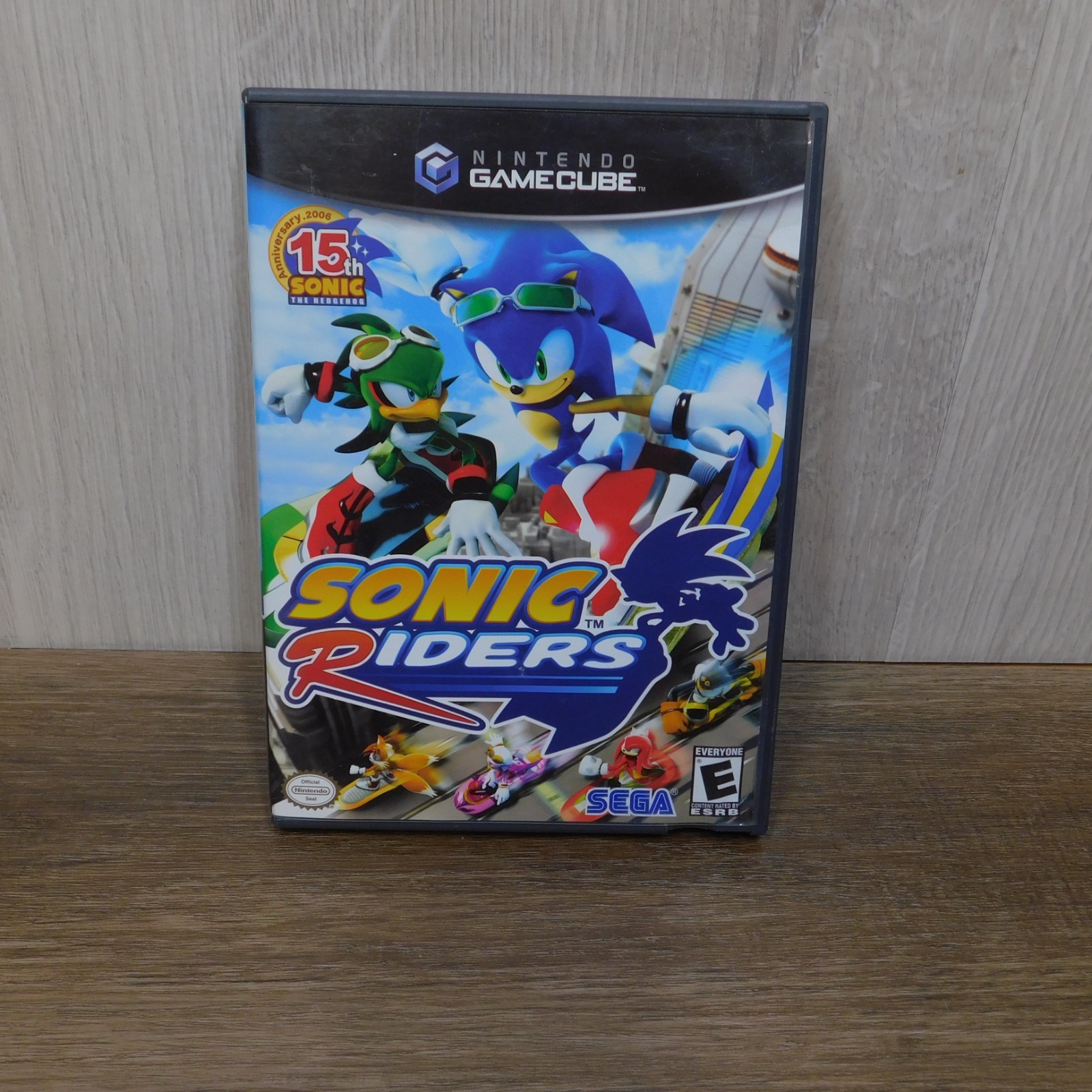 Sonic Riders (Nintendo GameCube 2006) 15th Anniversary No Manual TESTED Working