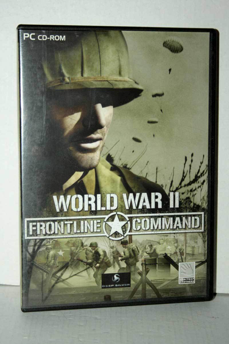 WORLD WAR II FRONTLINE COMMAND USED GREAT PC CDROM ITALIAN VERSION RS2 40263