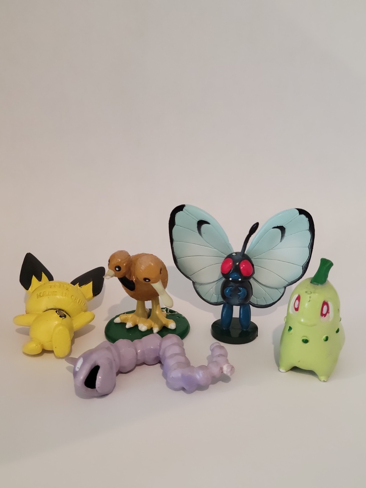 Vintage Pokémon Tomy Figures CGTSJ Lot Of 5  - Butterfree, Onix - DAMAGED 