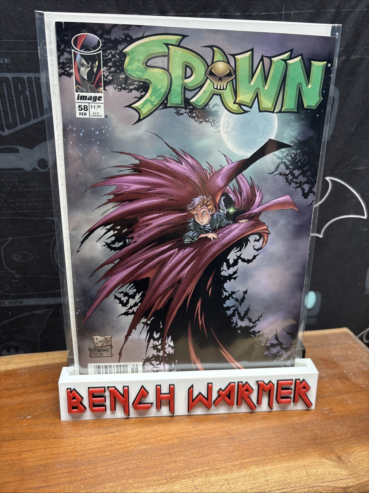 SPAWN #58 NEWSSTAND VARIANT VF EST  LOW PRINT MCFARLANE IMAGE