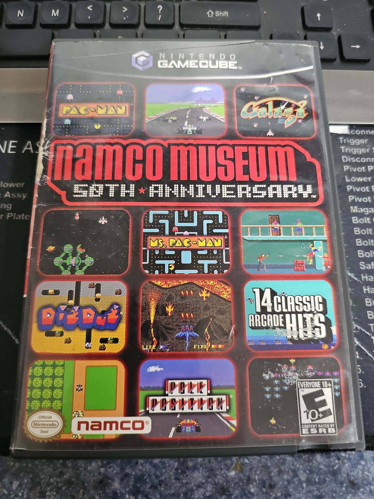 Nintendo GameCube Namco Museum 50th Anniversary Complete In Box With Manuals CIB