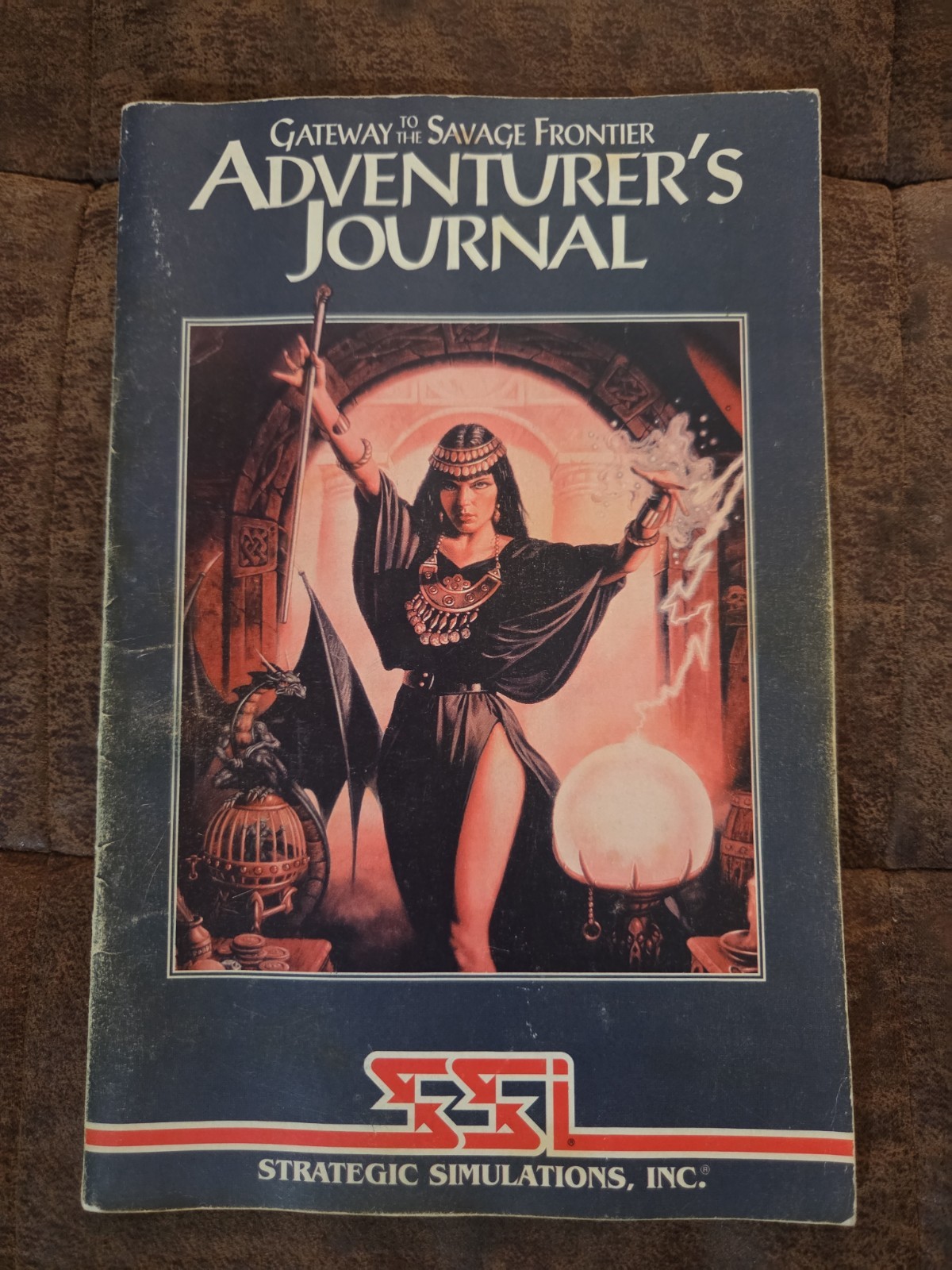 AD&D Gateway to the Savage Frontier Game Adventurer's Journal 1991 SSI Vintage