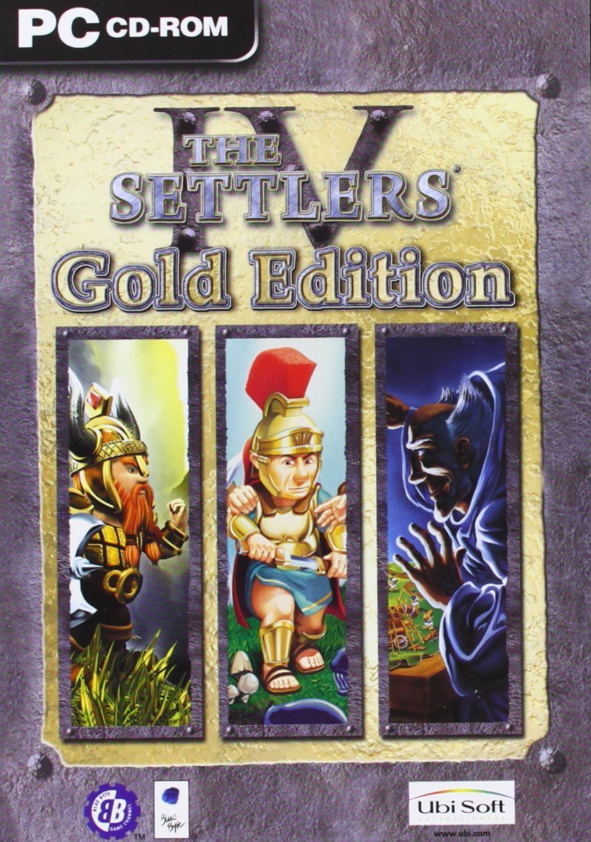 The Settlers IV 4 Gold Edition PC with The Mission, Trojans and Elixir of Power