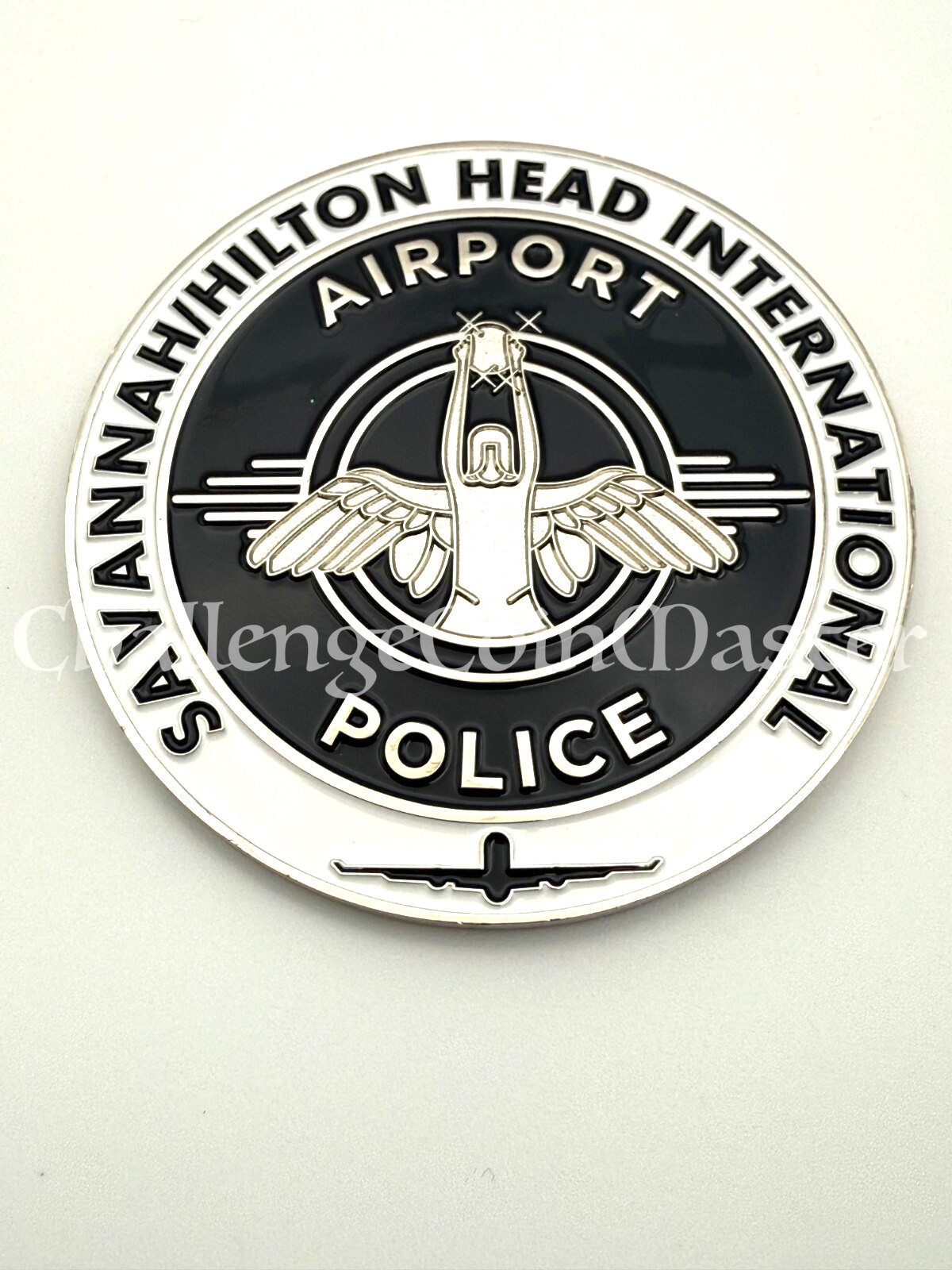 F63 Savannah Hilton Head International Airport Police Aviation Challenge Coin
