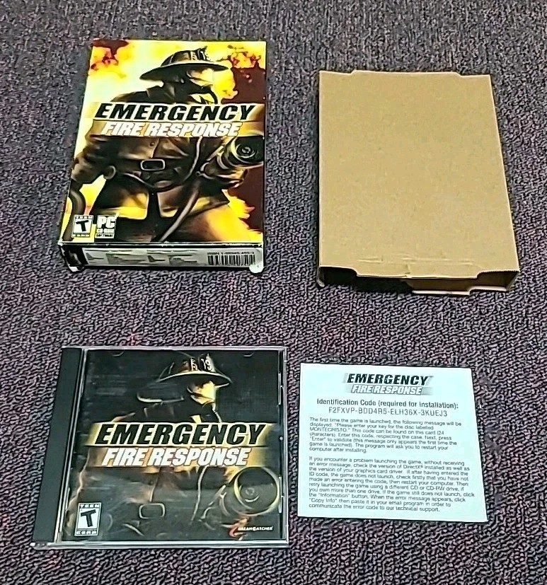 Emergency Fire Response (PC, 2003) Big Box PC