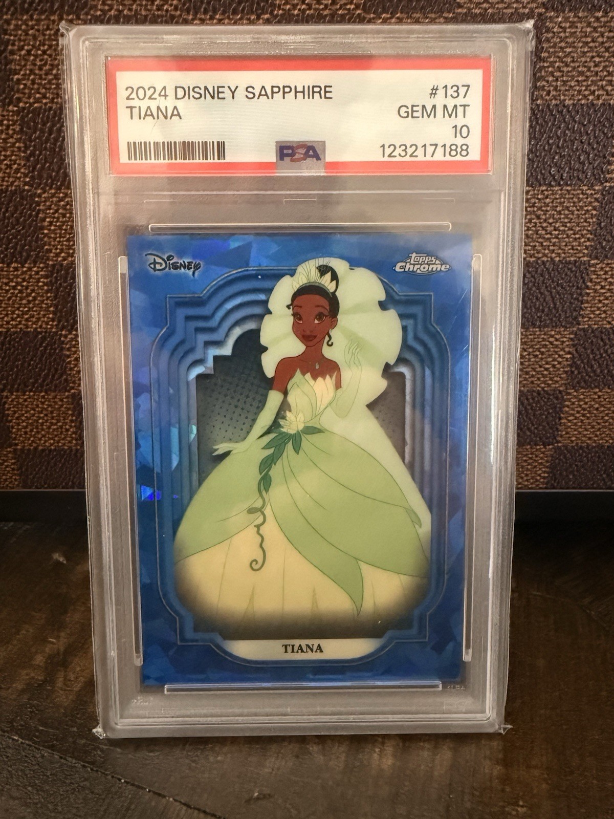 Tiana - 2024 Topps Chrome Sapphire Edition Disney #137