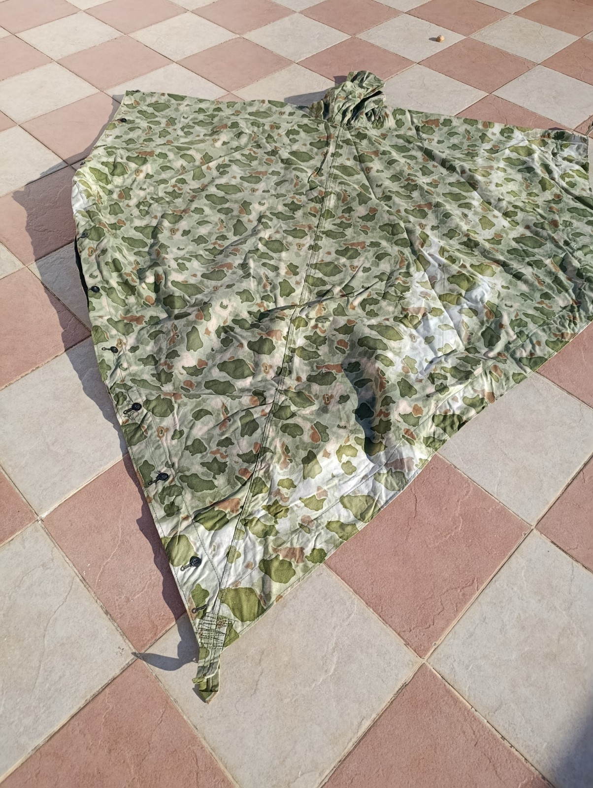 Turkish Army Poncho Shelter Half  1974 
