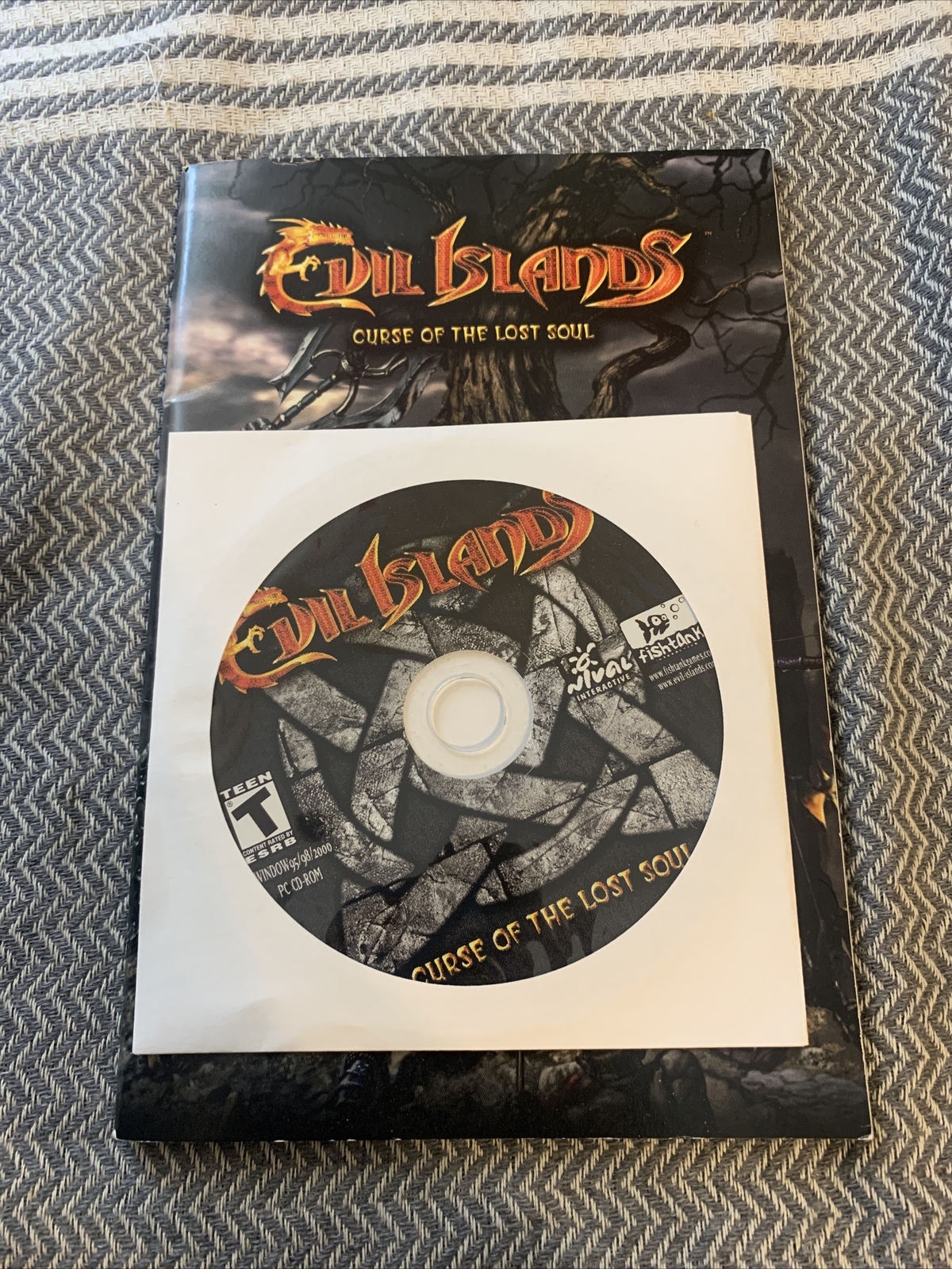 Evil Islands: Curse of the Lost Soul (PC, 2001) With Manual