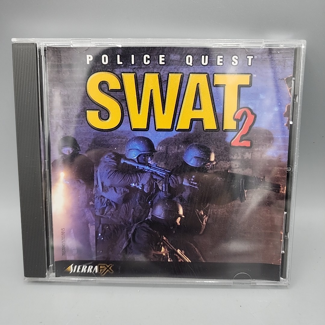 Police Quest: SWAT 2 Strategy PC Game  2000 Sierra