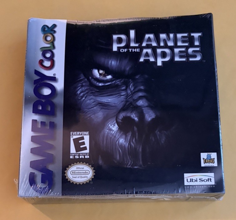 Planet of the Apes (Ubisoft) - Nintendo Game Boy Color GBC - Sealed New