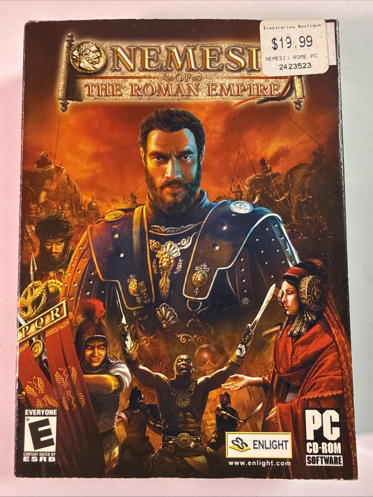 Nemesis of the Roman Empire - PC Big Box - RTS Game - Complete