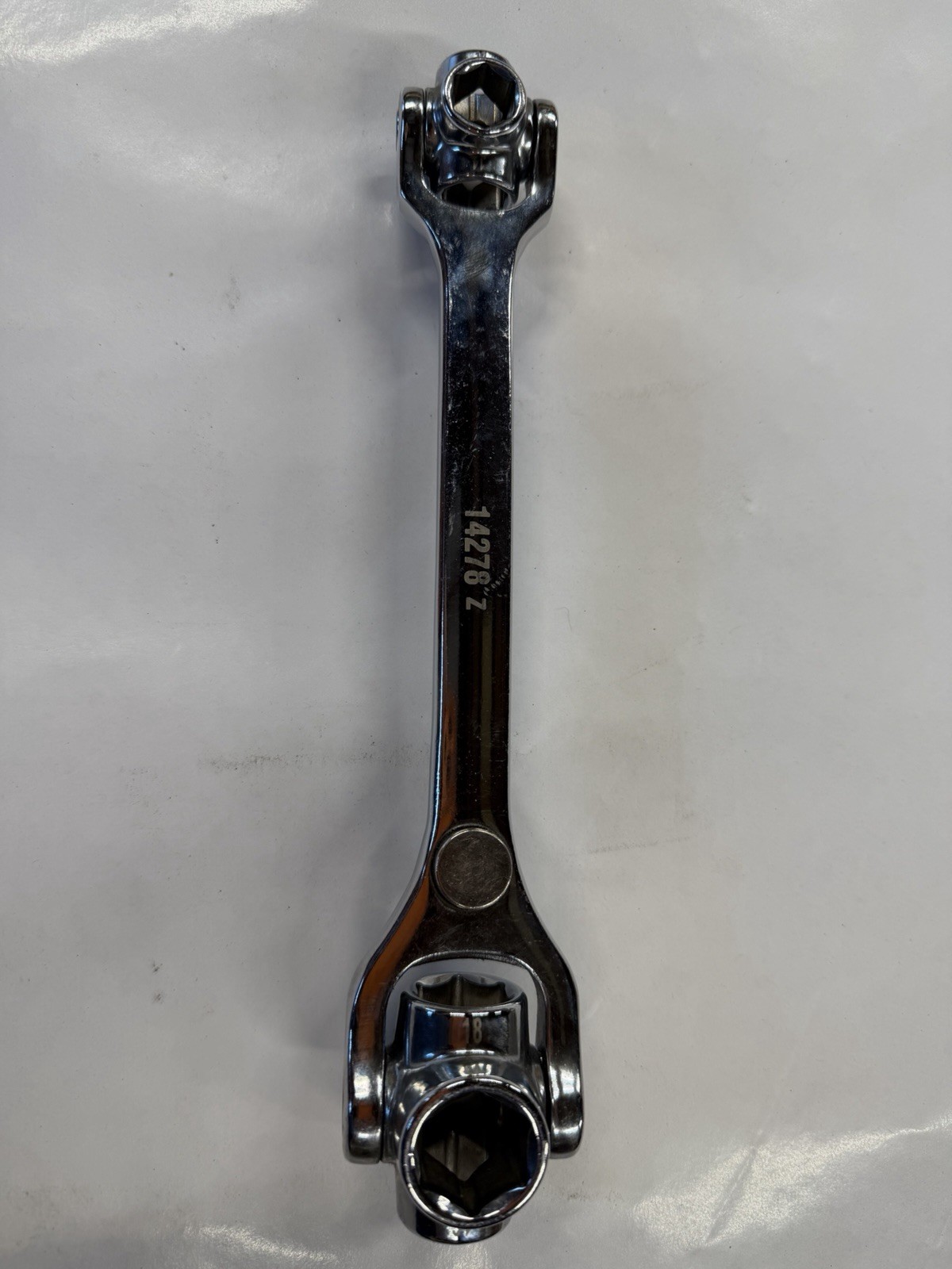 Vintage CRAFTSMAN Dog Bone Wrench Metric 14278Z - 8 in 1 style w/ Magnet