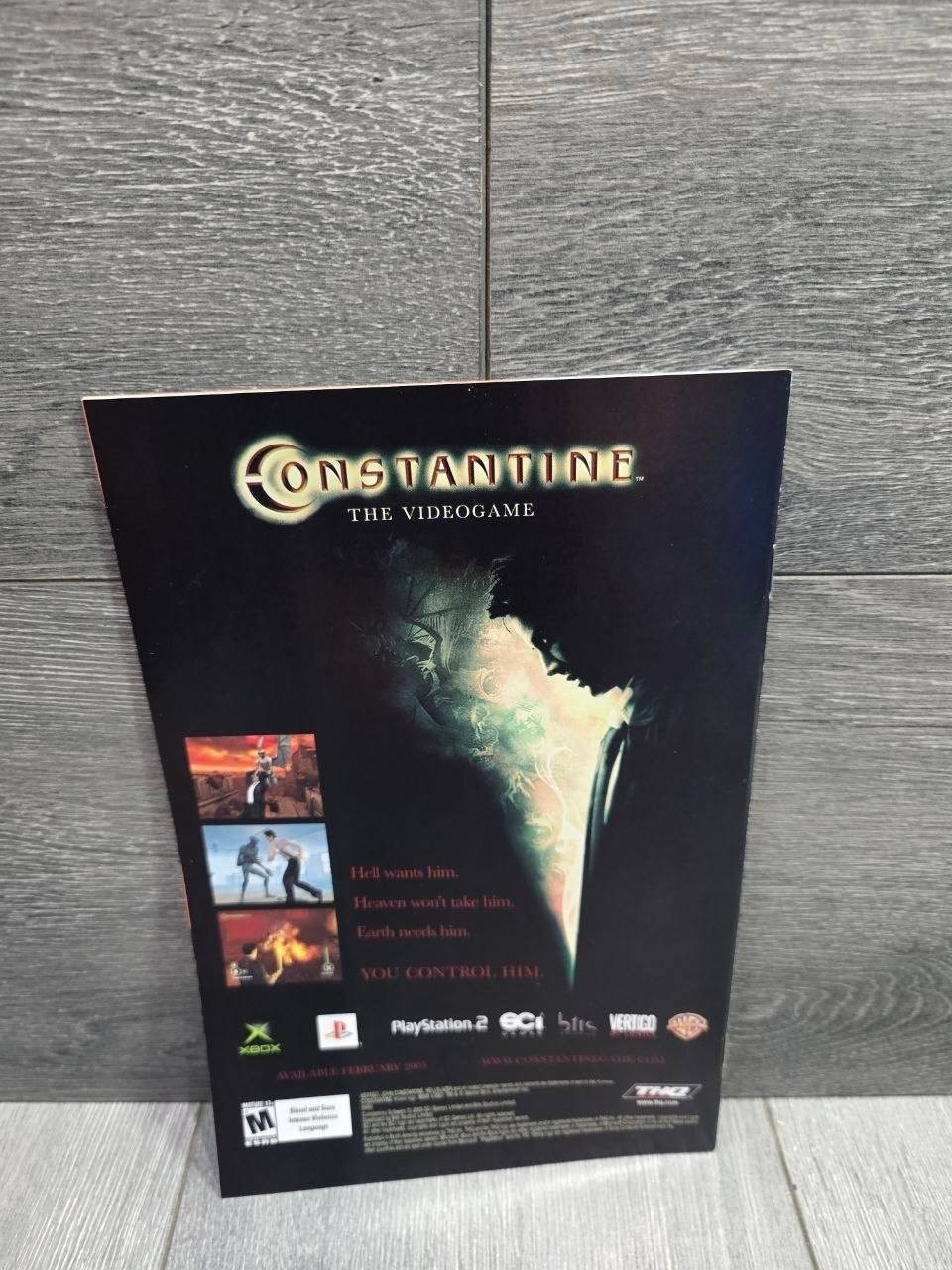 Constantine (Sony PlayStation 2, 2005) PS2 CIB Complete Tested Working
