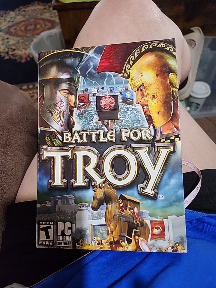 Battle For Troy PC CD ROM Sealed Software