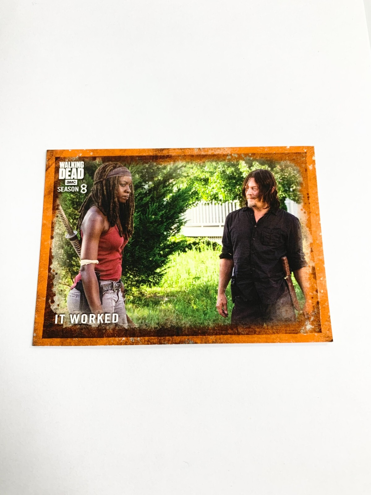 It Worked (Rust) 2018 Topps Walking Dead Season 8 Part 1 Card # 76