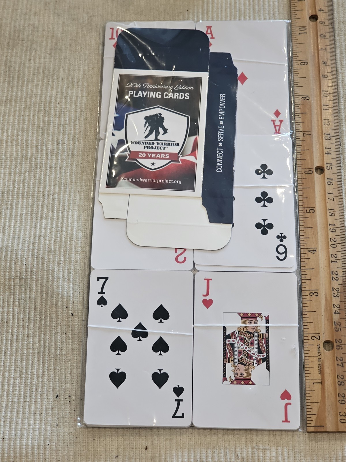 1990s 2000s US Army War On Terrorism Wounded Warrior Unopened Card Deck L@@K