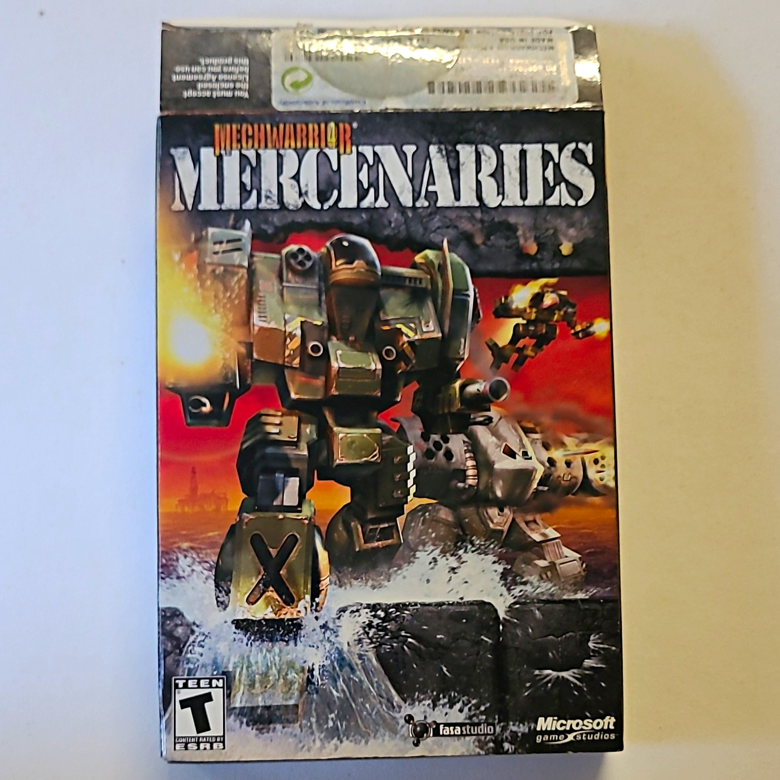 MechWarrior 4: Mercenaries (MechWarrior Series) PC Microsoft 2002 Complete NM