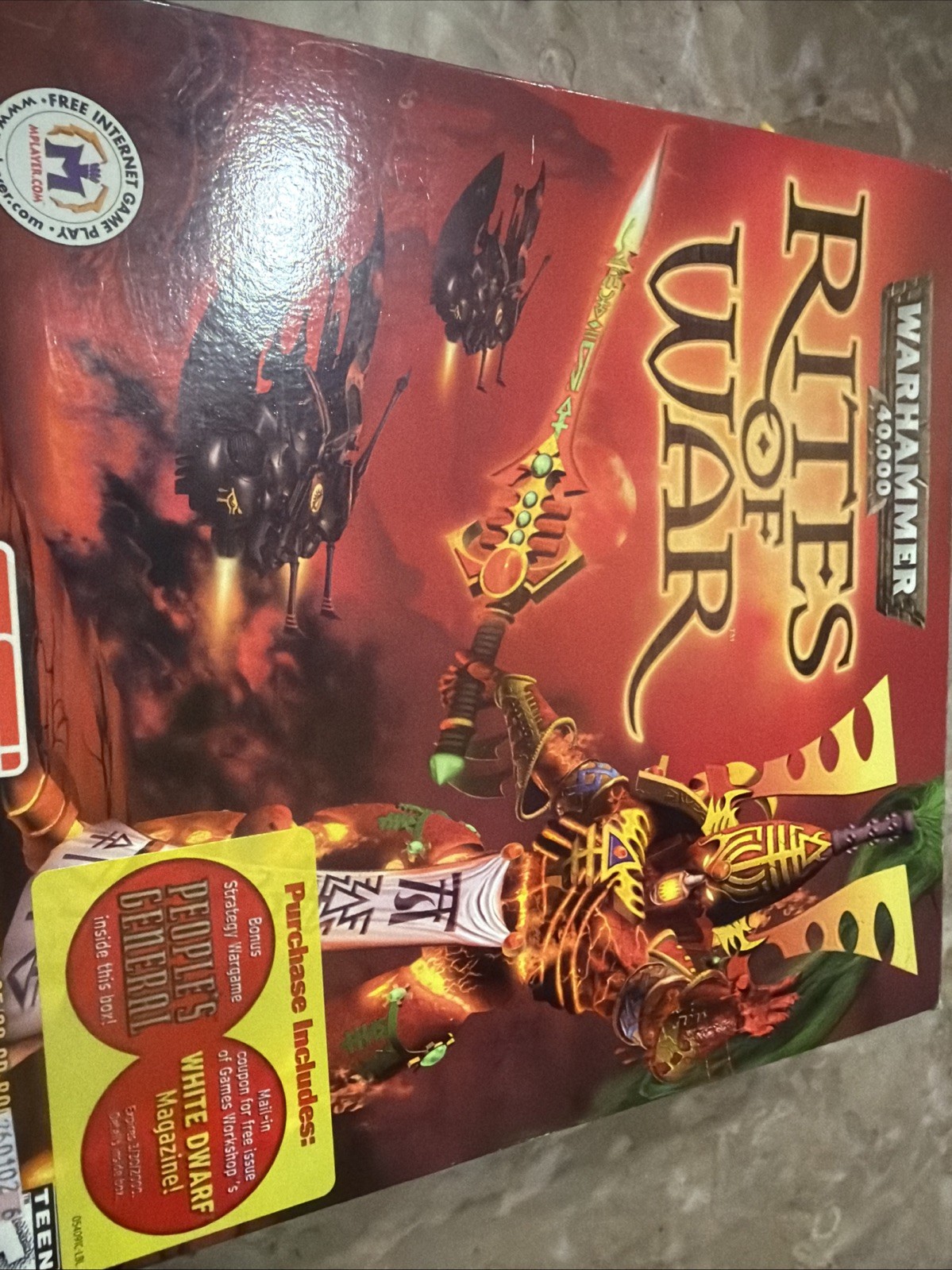 Warhammer 40,000: Rites of War, 1999, Big Box. Clean Game With Guide Etc 👍