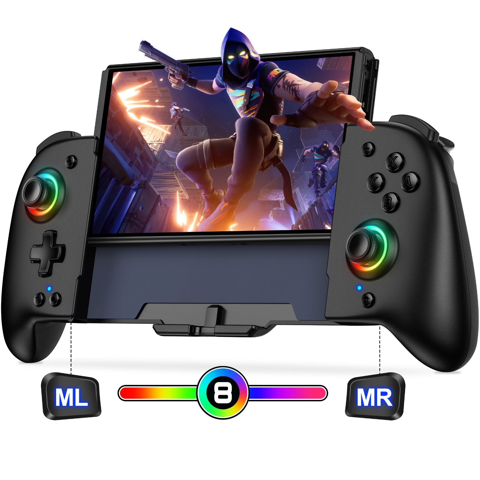Switch Controllers for Nintendo Switch/OLED, One-Piece Joypad Gamepad Controller