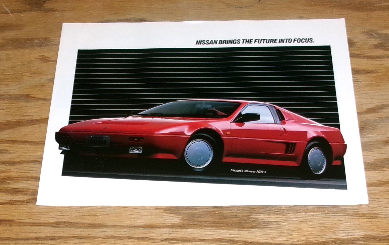 Original 1985 - 1986 Nissan MID 4 Sales Brochure 85 86