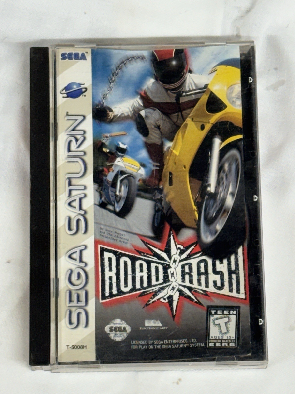 Road Rash - Sega Saturn Tested Authentic Guarantee