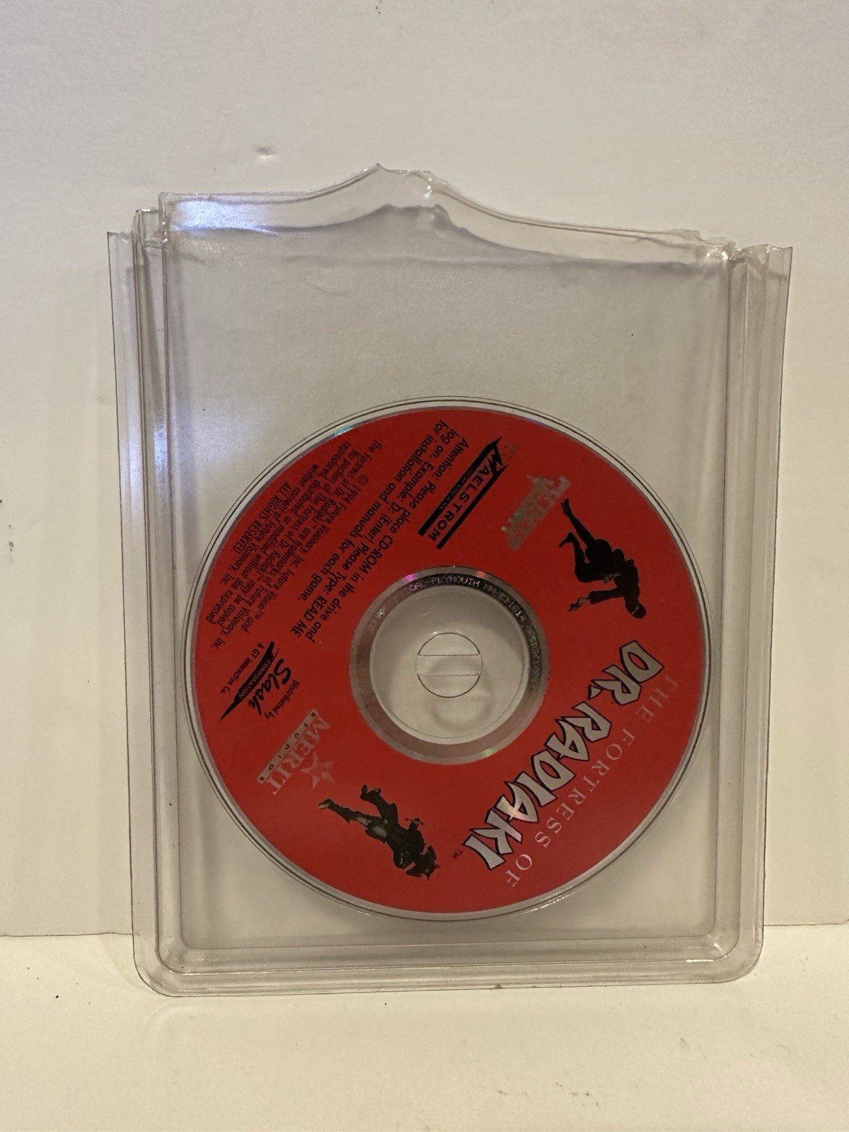 The Fortress of Dr. Radiaki CD ROM Doom Shooter Game 1994 Shooting Game RARE