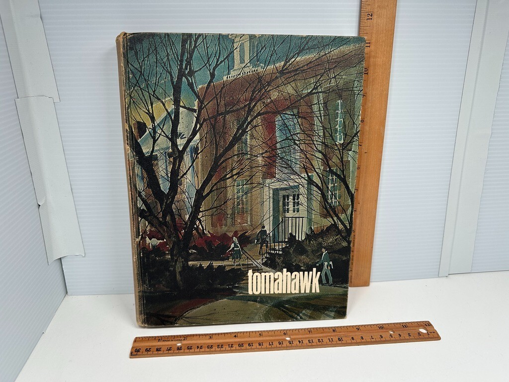 1966 University of Omaha Nebraska TOMAHAWK Hardcover Yearbook