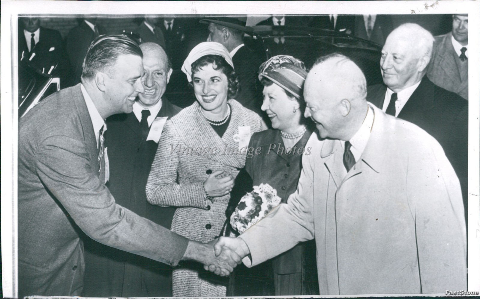1946 John Roosevelt Ike Son President Chairman Madison Vintage Photo 6x8