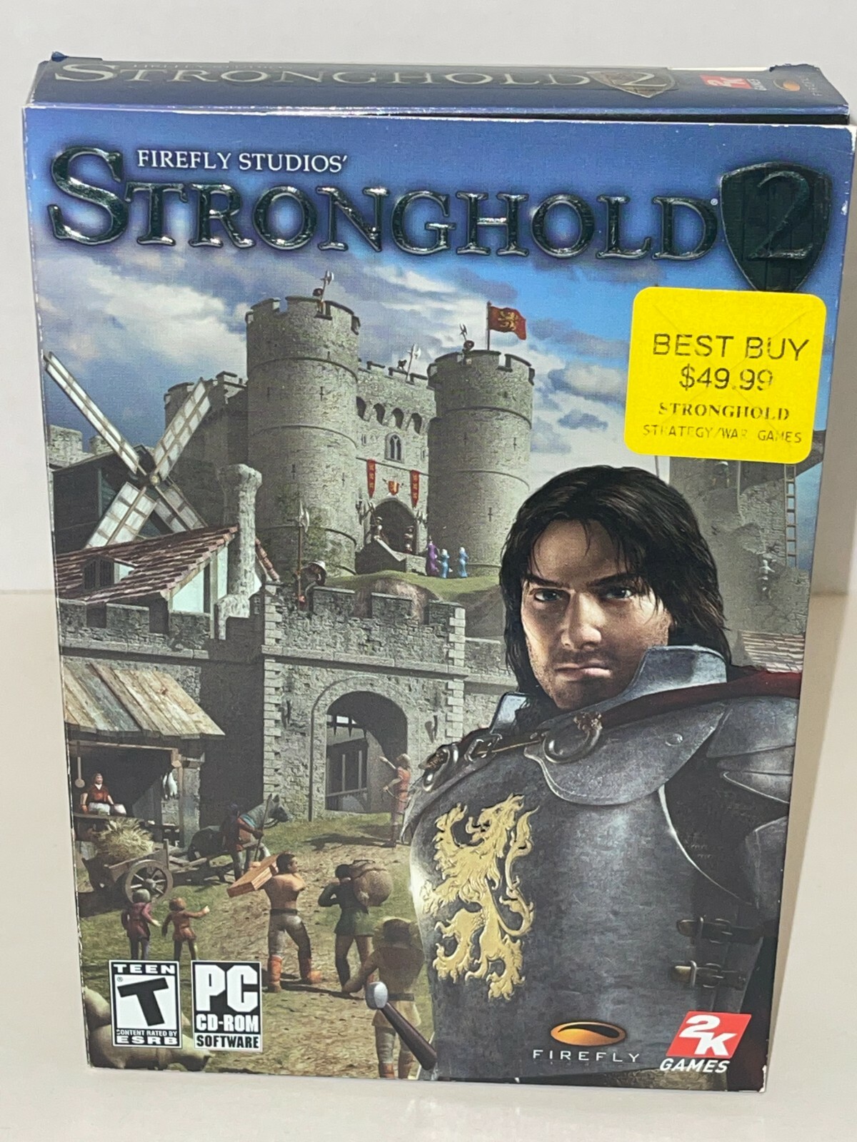 Stronghold 2 PC Strategy Game Castle Sim Medium Box Sealed NEW CIB NIB 