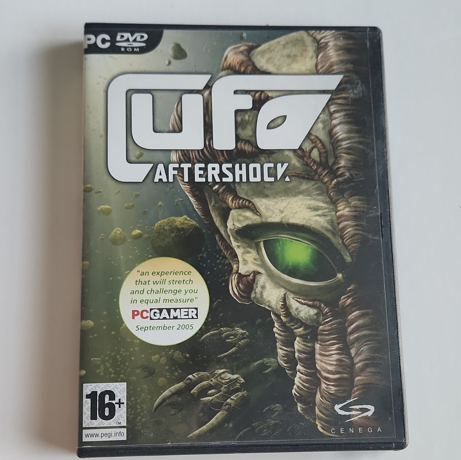 UFO Aftershock PC DVD-ROM 2005 Complete with Manual CENEGA Windows Game