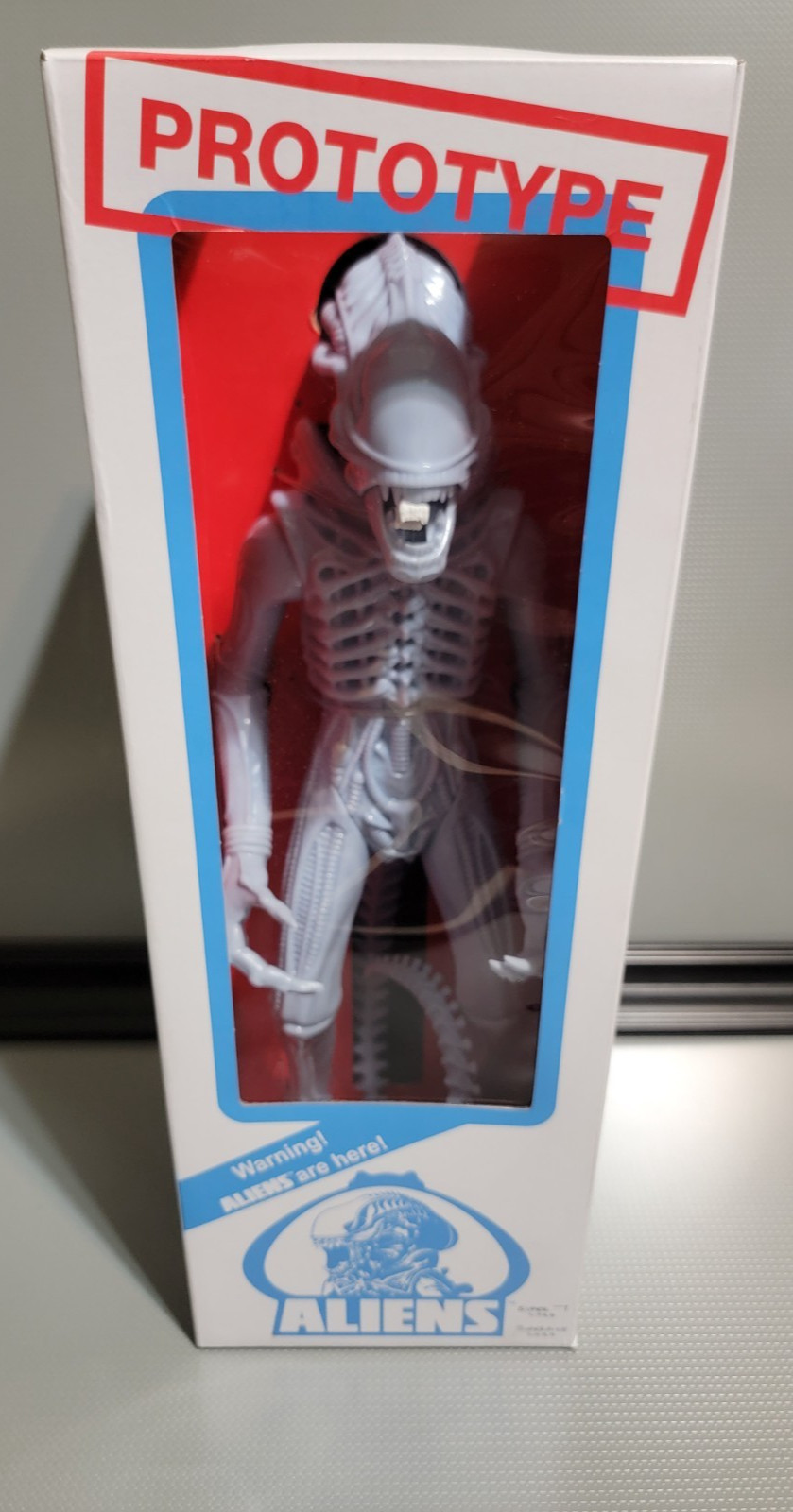Super 7 Alien Prototype Comic Con Exclusive Rare Giger Aliens Warrior Figure