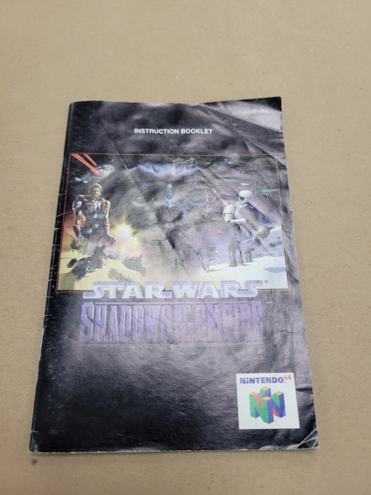 star wars shadow of the empire n64 Manual