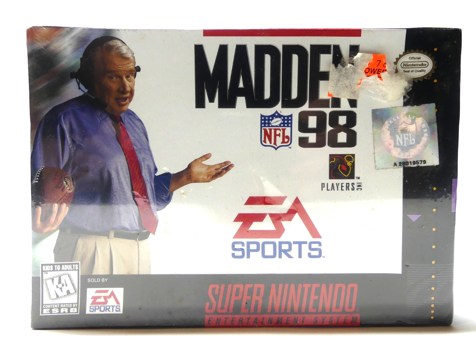 FACTORY SEALED Madden NFL 98 Super Nintendo Entertainment System SNES NEW