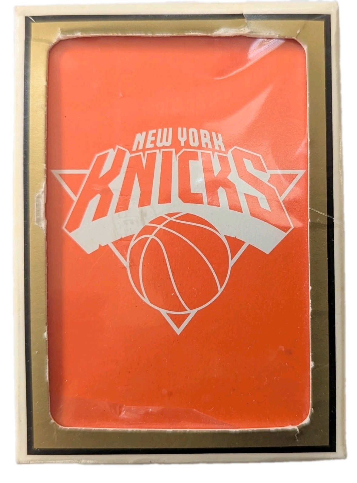 Vintage New York Knicks playing cards gemaco