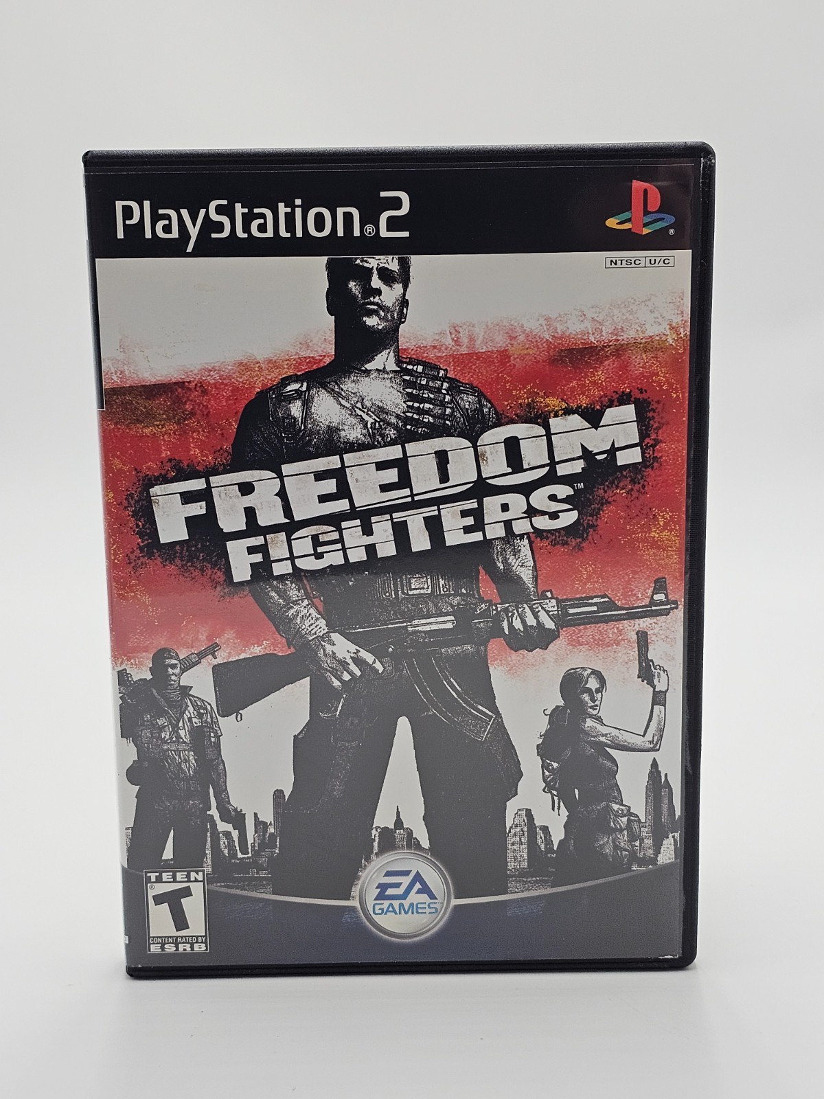 Sony Playstation 2 PS2 Freedom Fighters CIB Cleaned & Tested