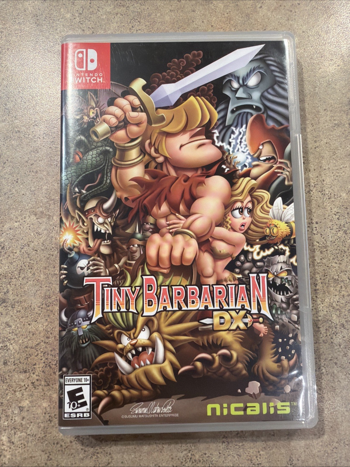 Tiny Barbarian DX (Nintendo Switch, 2017), Tested CIB, Ships Fast