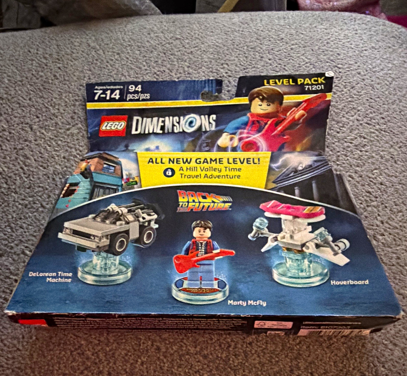LEGO Dimensions Back to the Future Level Pack 71201 Marty McFly 2015
