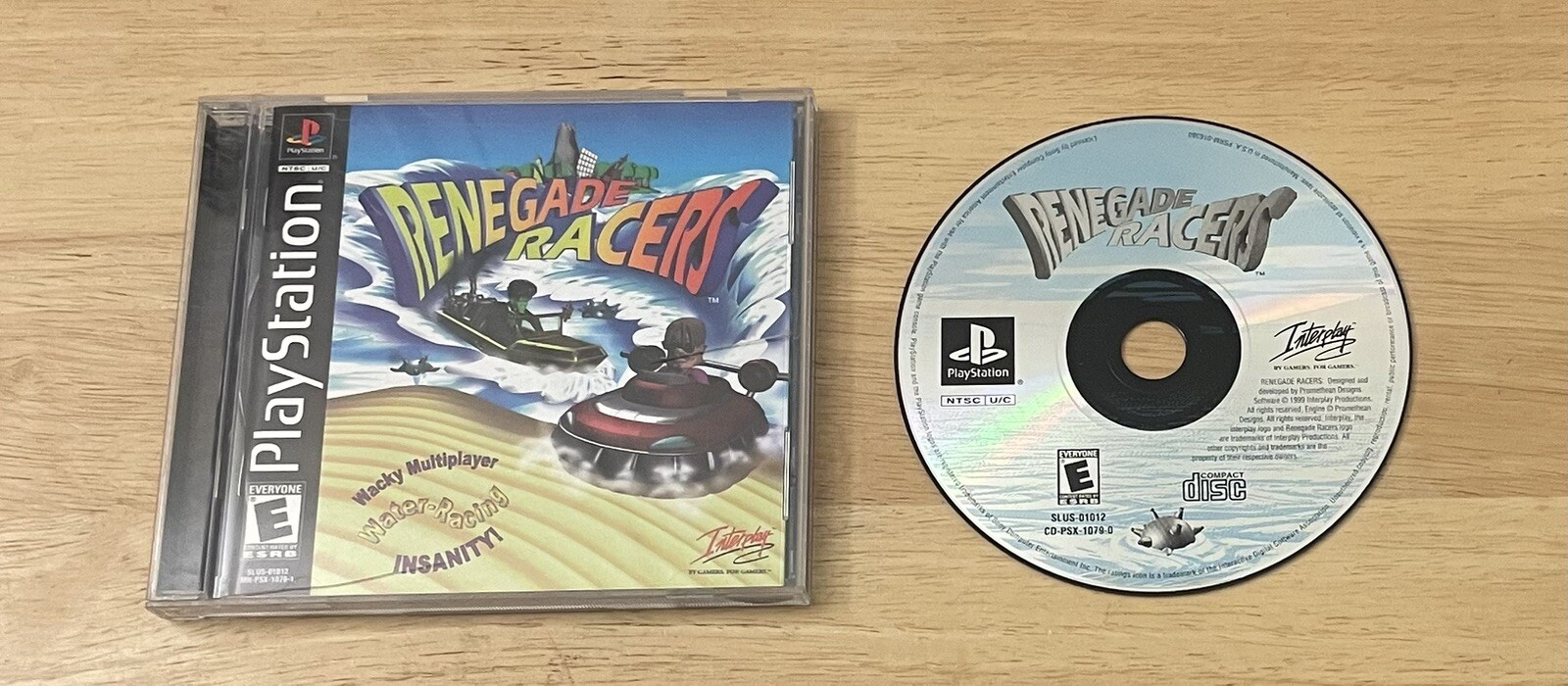 Renegade Racers (PlayStation 1, PS1 1999) - COMPLETE CIB
