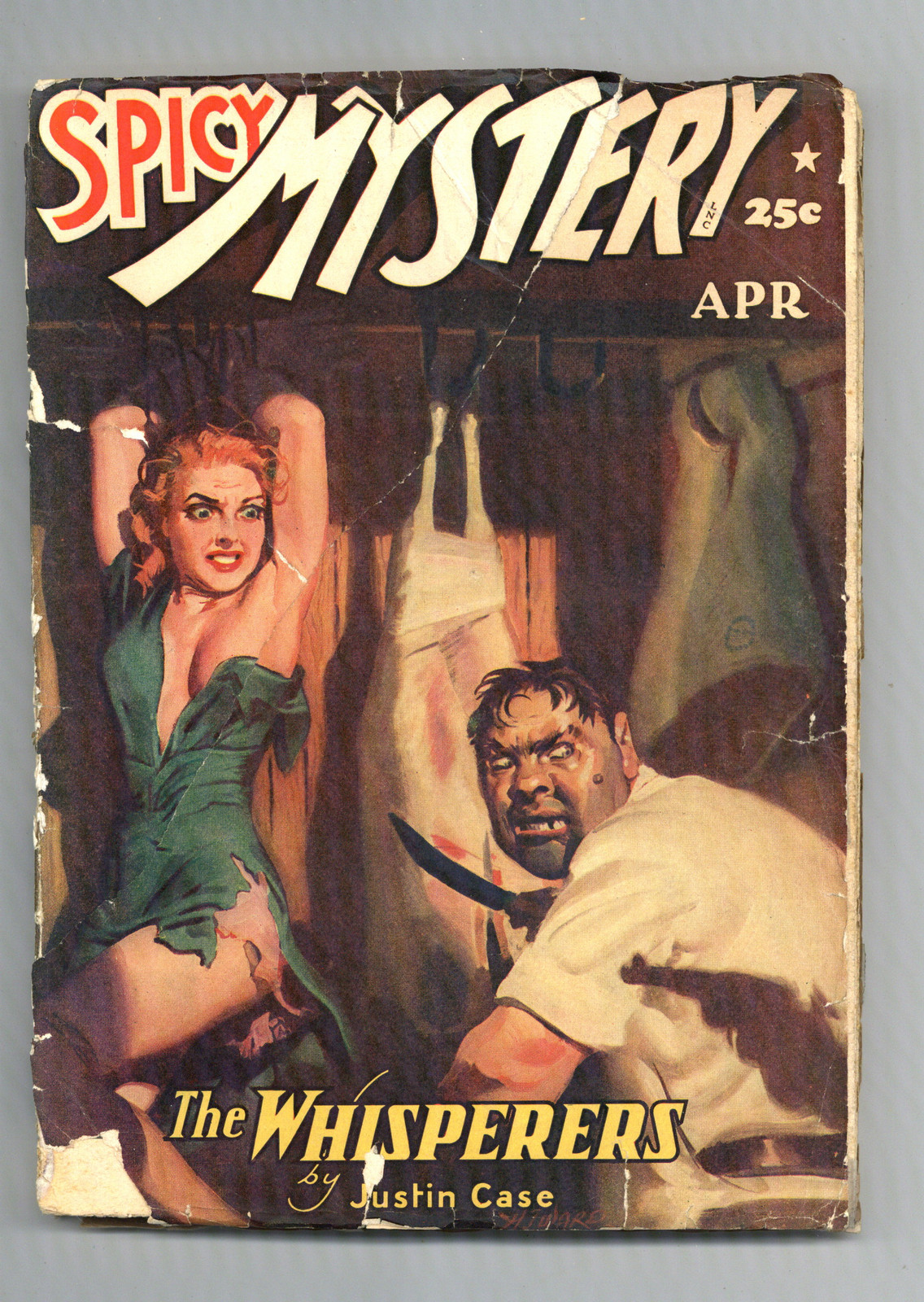 Spicy Mystery Stories Pulp Apr 1942 Vol. 12 #1 PR