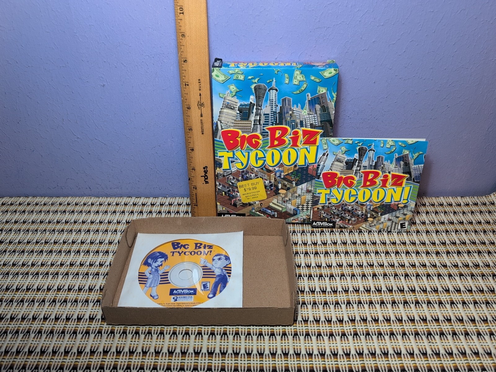 Big Biz Tycoon (PC 2002) - Complete With Box And Manual.