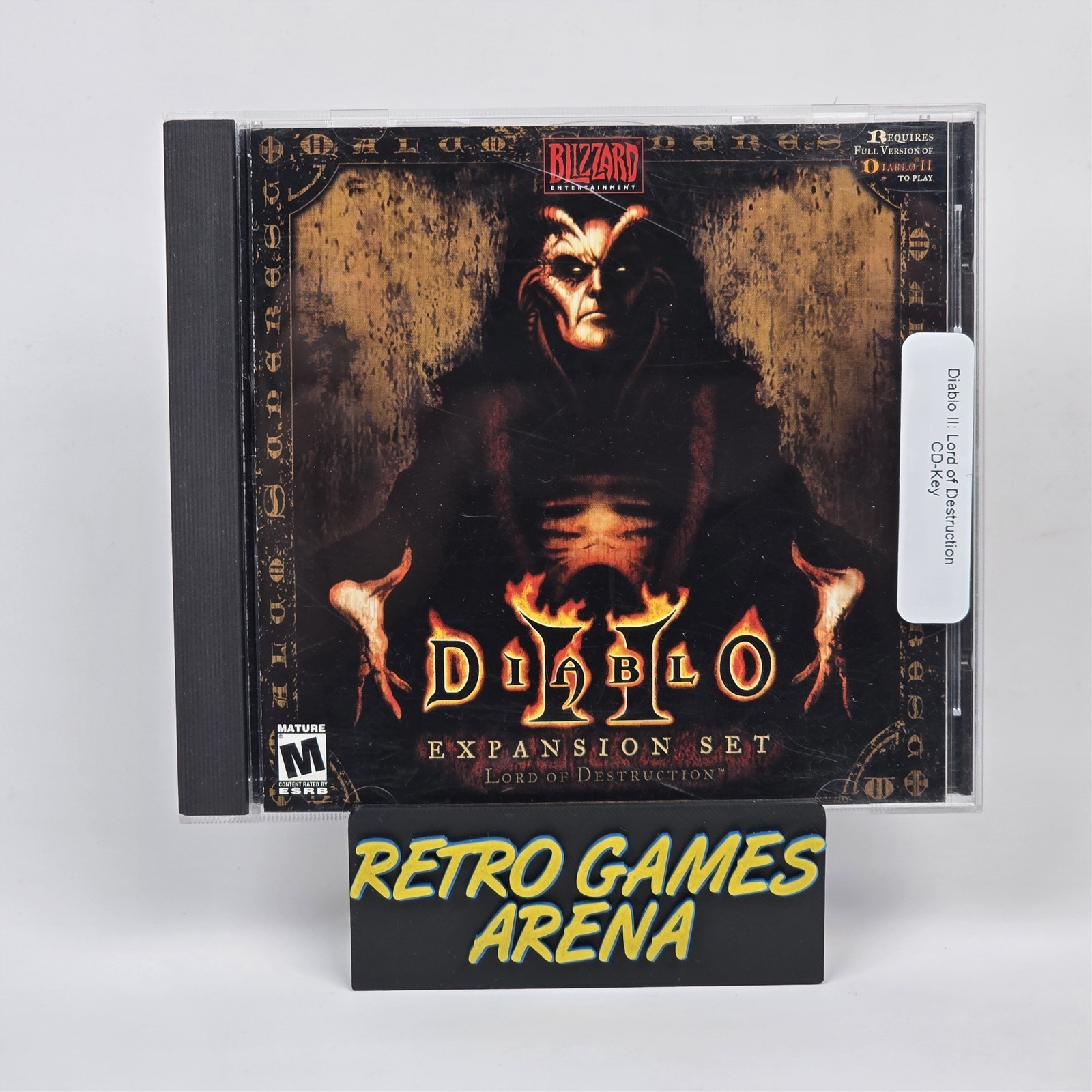 Diablo II 2 Expansion Set: Lord of Destruction (PC CD-ROM) Jewel CIB COMPLETE