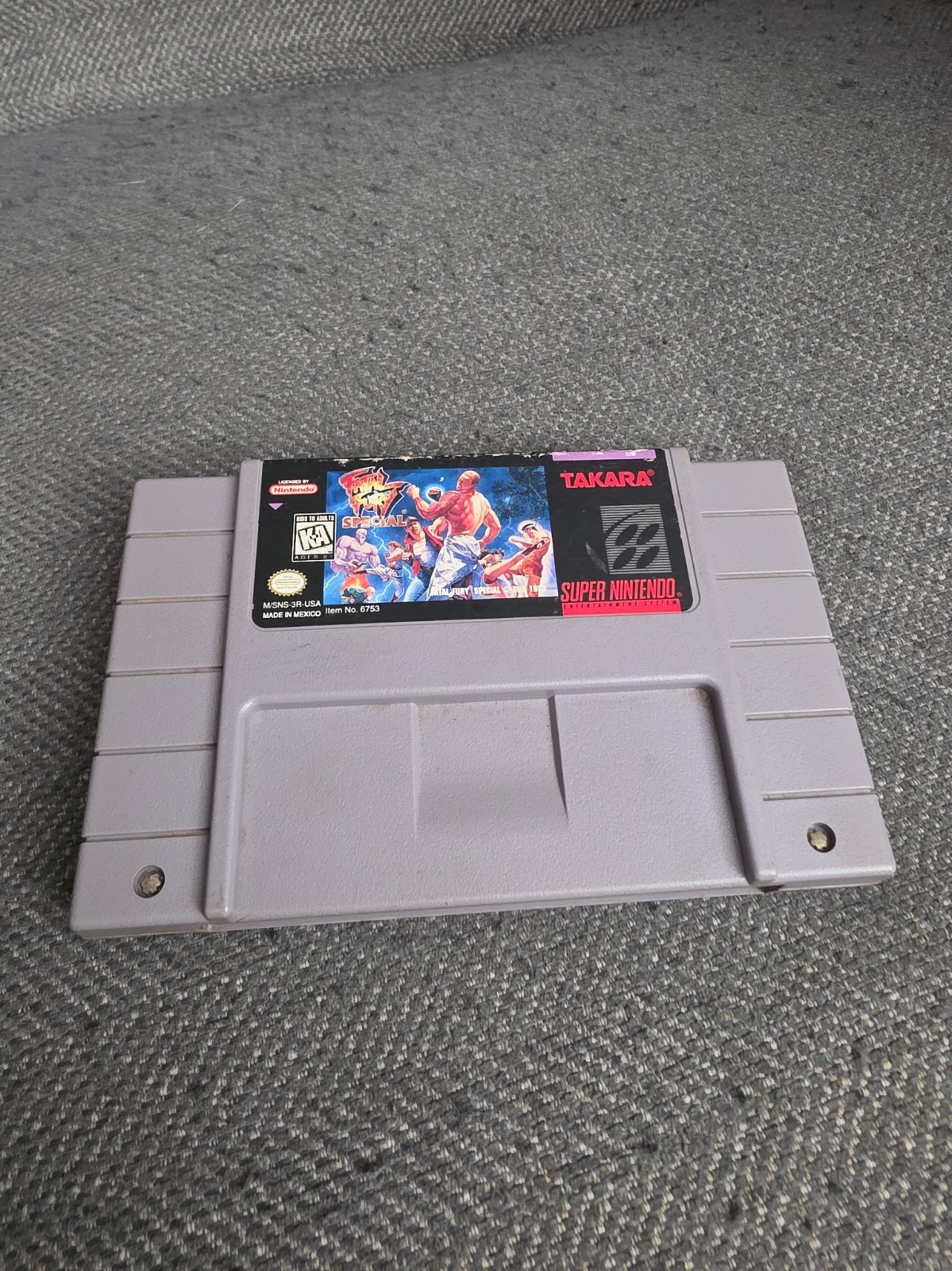 Fatal Fury Special (SNES) Super Nintendo Cartridge Only