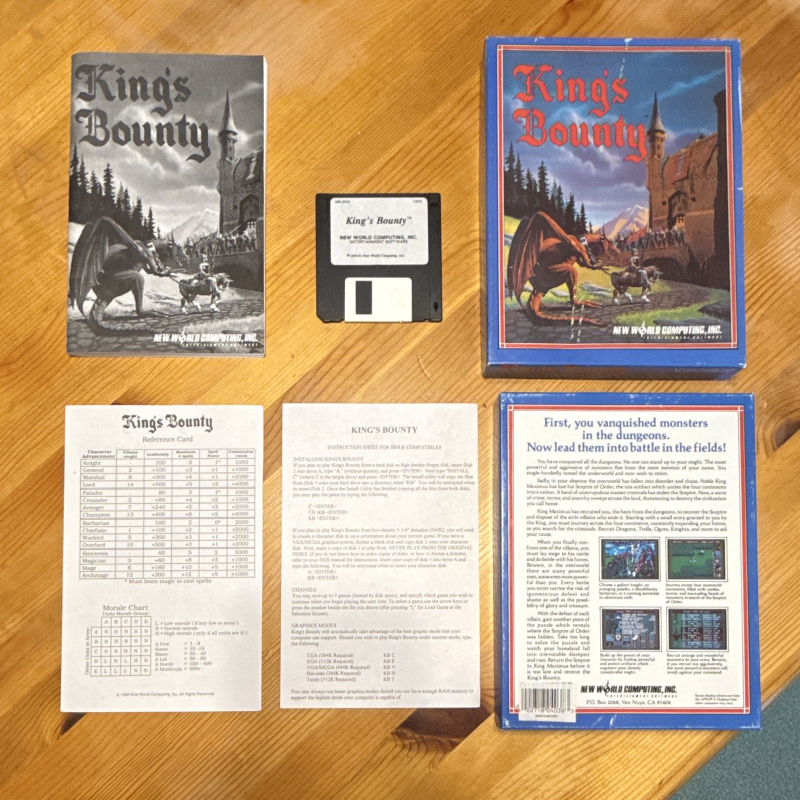 King\'s Bounty MS-DOS 3.5\