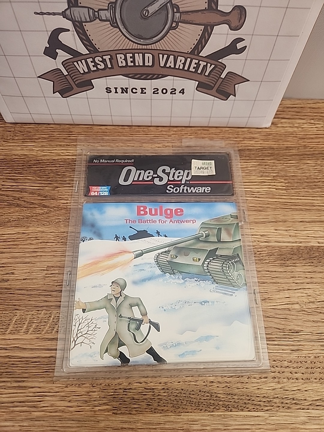 Bulge Battle of Antwerp Commodore 64 128 Loadn N Go Vintage Video Game NOS 1985