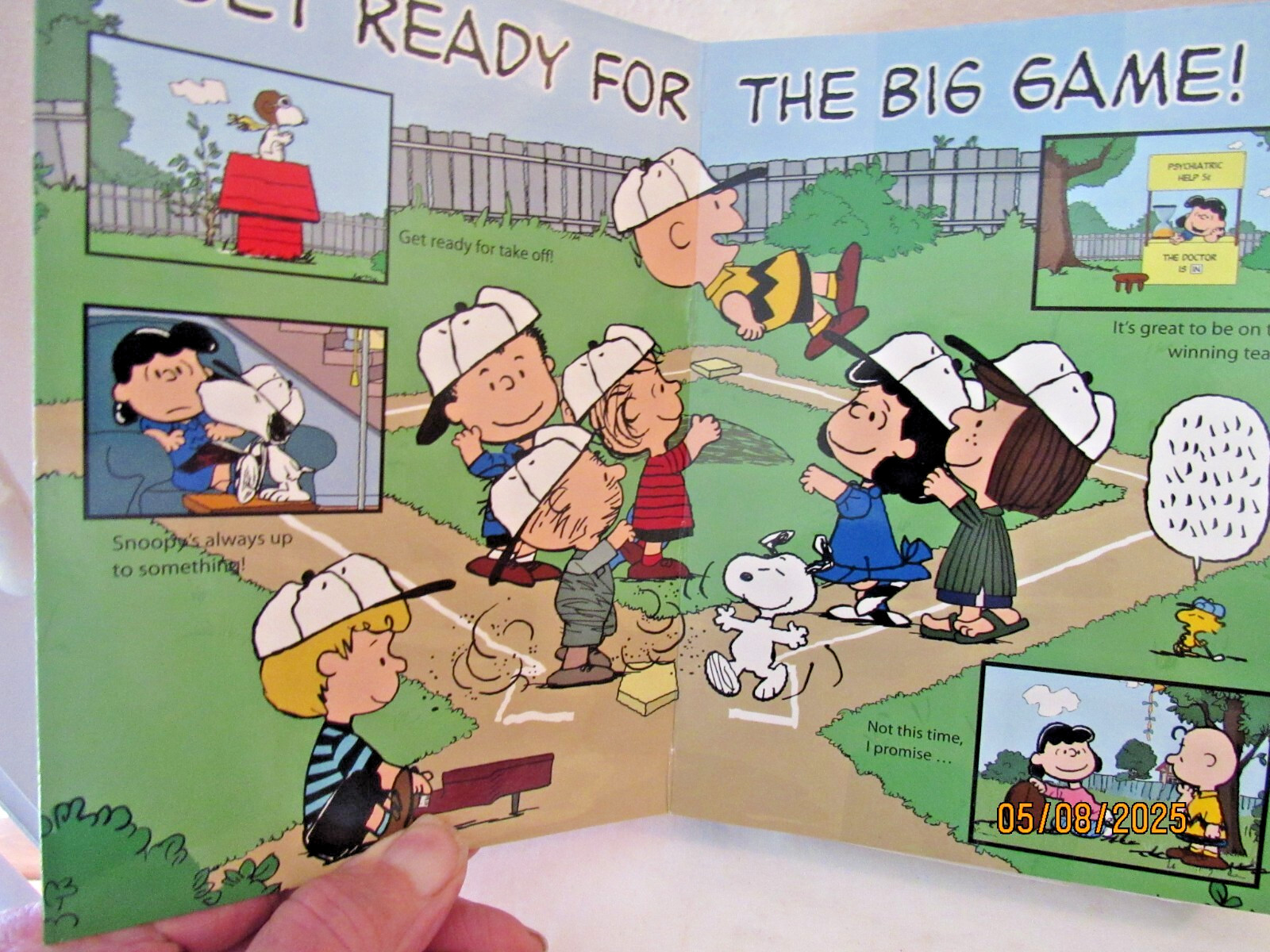 2006 Peanuts CD*ROM It's the big game Charlie Brown Good Grief New Sealed