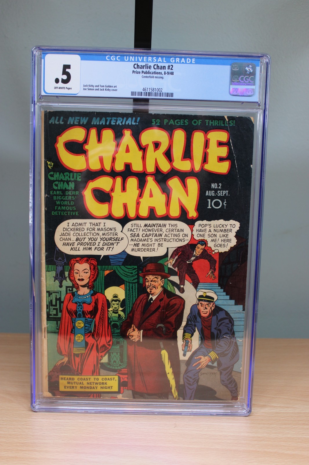 Prize Publications: Charlie Chan (1948) #2 CGC 0.5