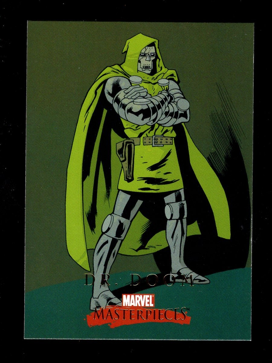 2008 MARVEL MASTERPIECES #18 DR. DOOM