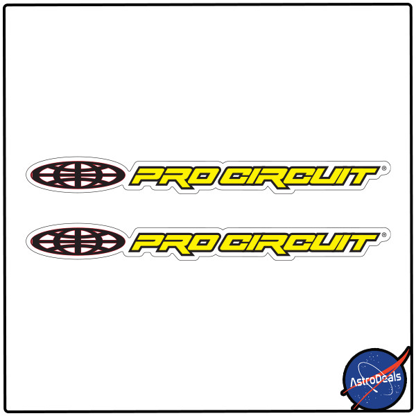 Pro Circuit Logo stickers 2 vinyl decal stickers Car Motor Graphics