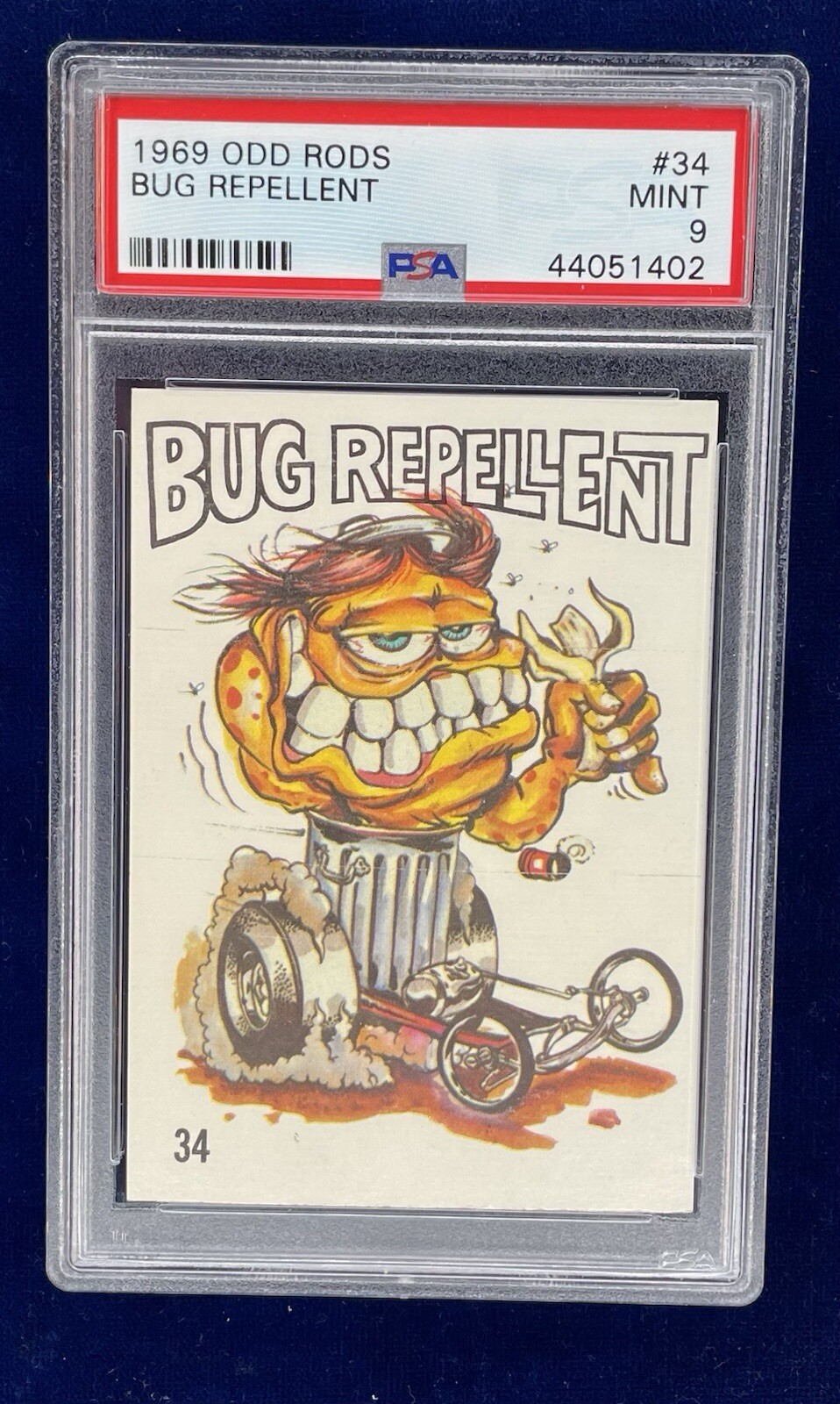 1969 ODD RODS #34 BUG REPELLENT PSA9
